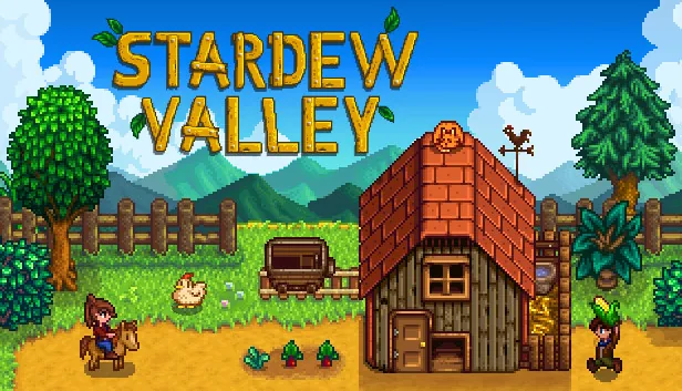 Official Stardew Valley farm artwork from the Steam store